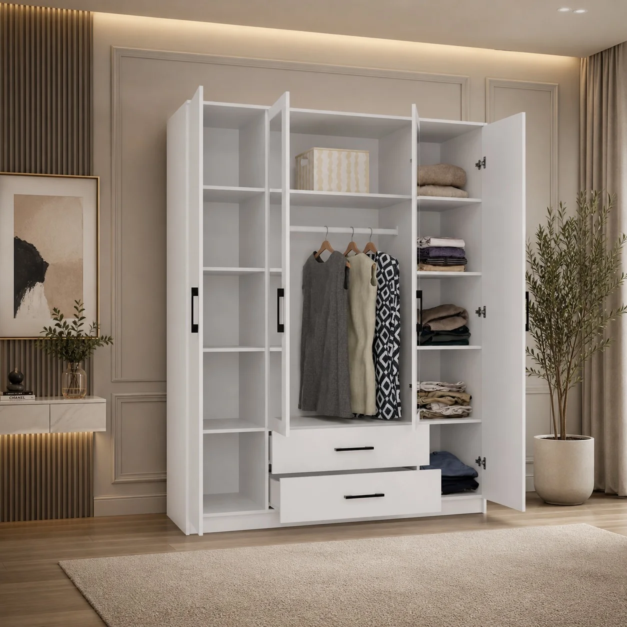 4 door wardrobe 4 door wardrobe