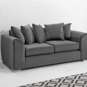 dylan 3+2 seater sofa plush velvet
