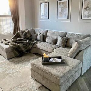 u shape sofa