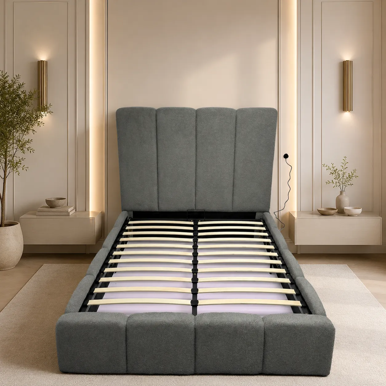 plush velvet bed with storage plush velvet bed with storage
