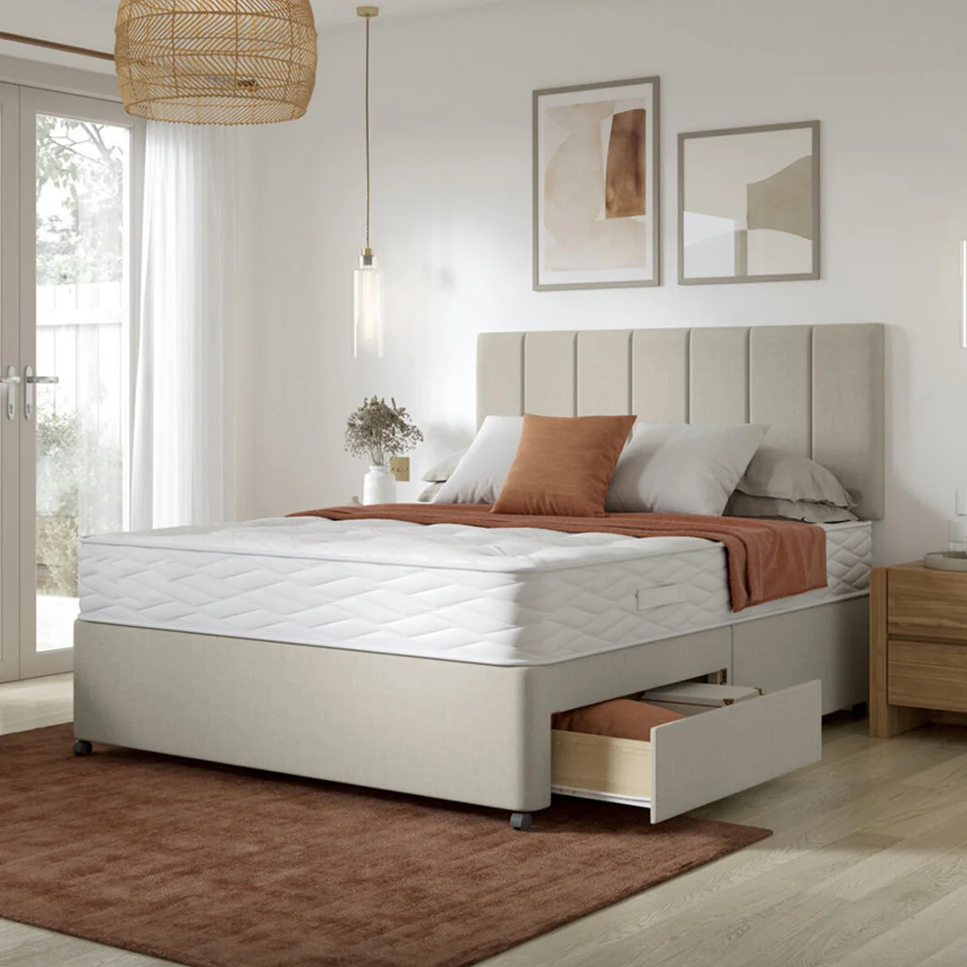 divan bed with super orthopaedic mattress and headboard divan bed with super orthopaedic mattress and headboard