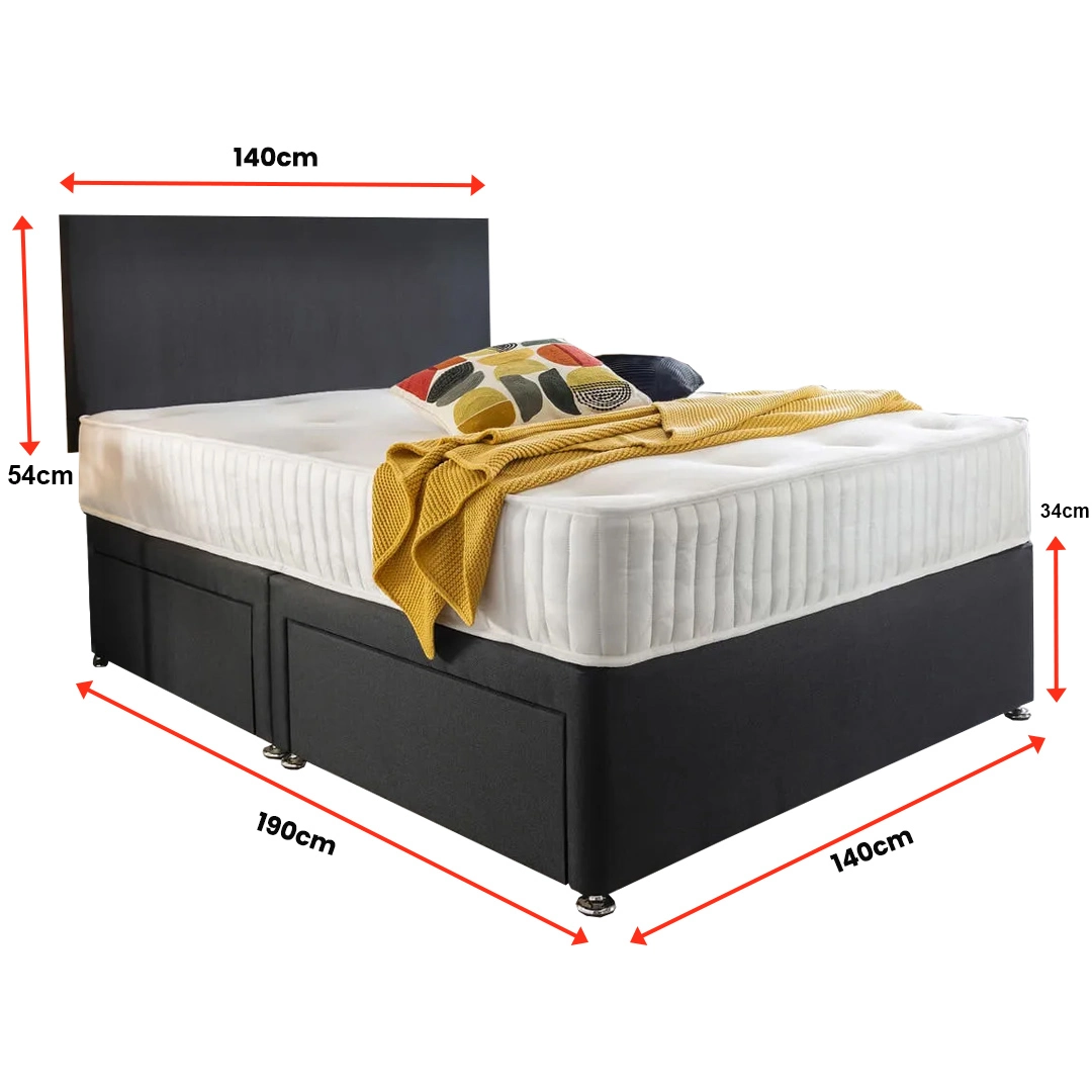 double divan bed with mattress included double divan bed with mattress included