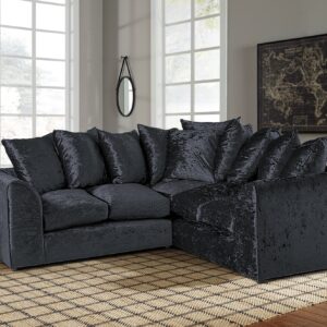 dylan 5 seater sofa crush velvet