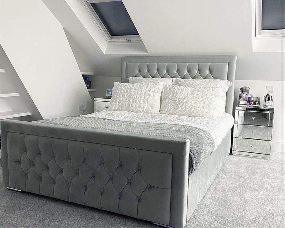hilton bed grey hilton bed grey
