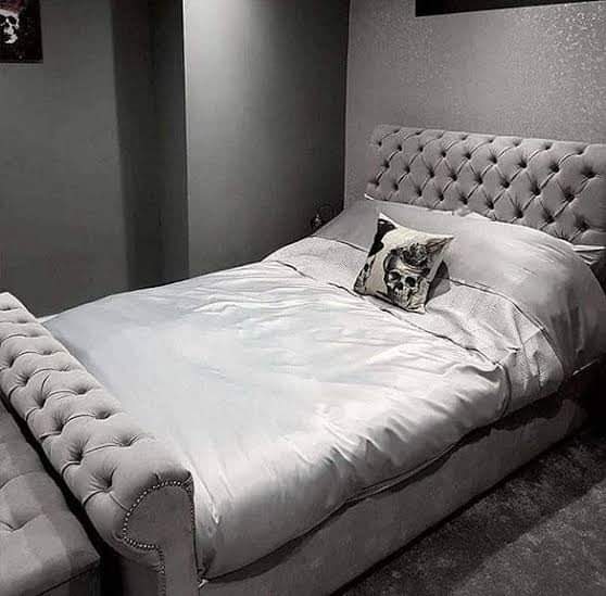 sleigh bed grey sleigh bed grey