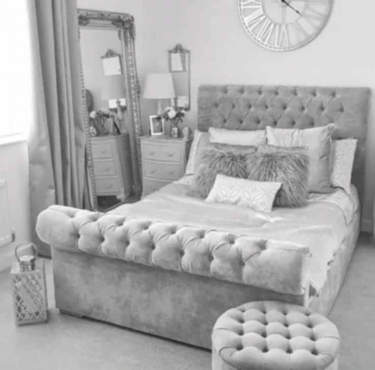 sleigh bed grey sleigh bed grey