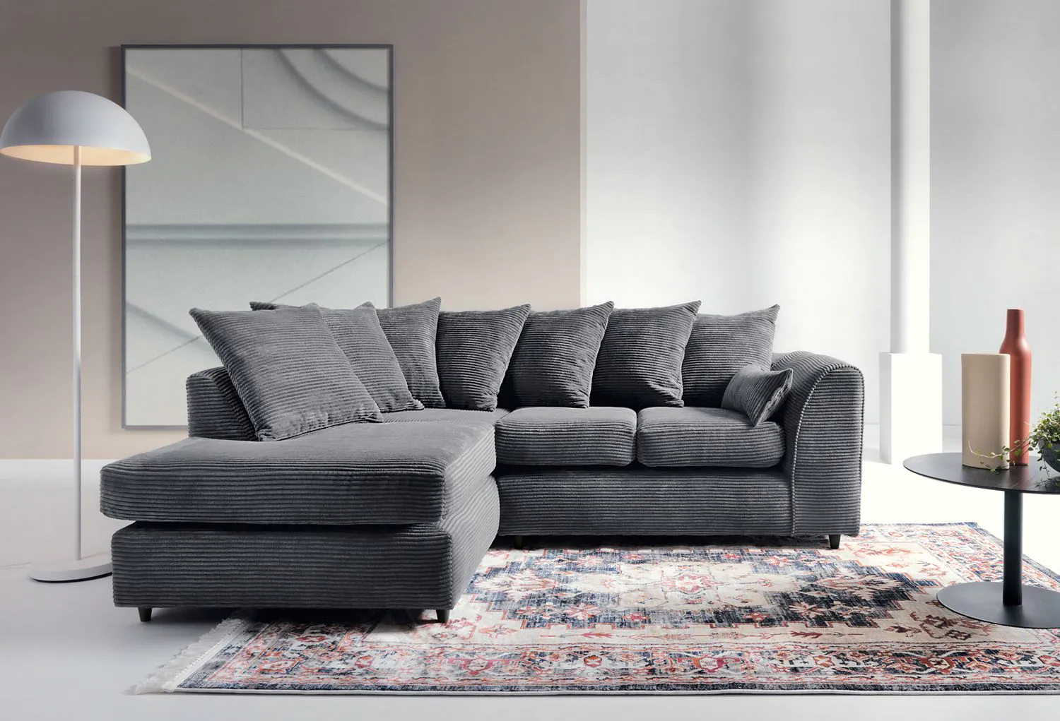 dylan jumbo cord sofa l shape dylan jumbo cord sofa l shape