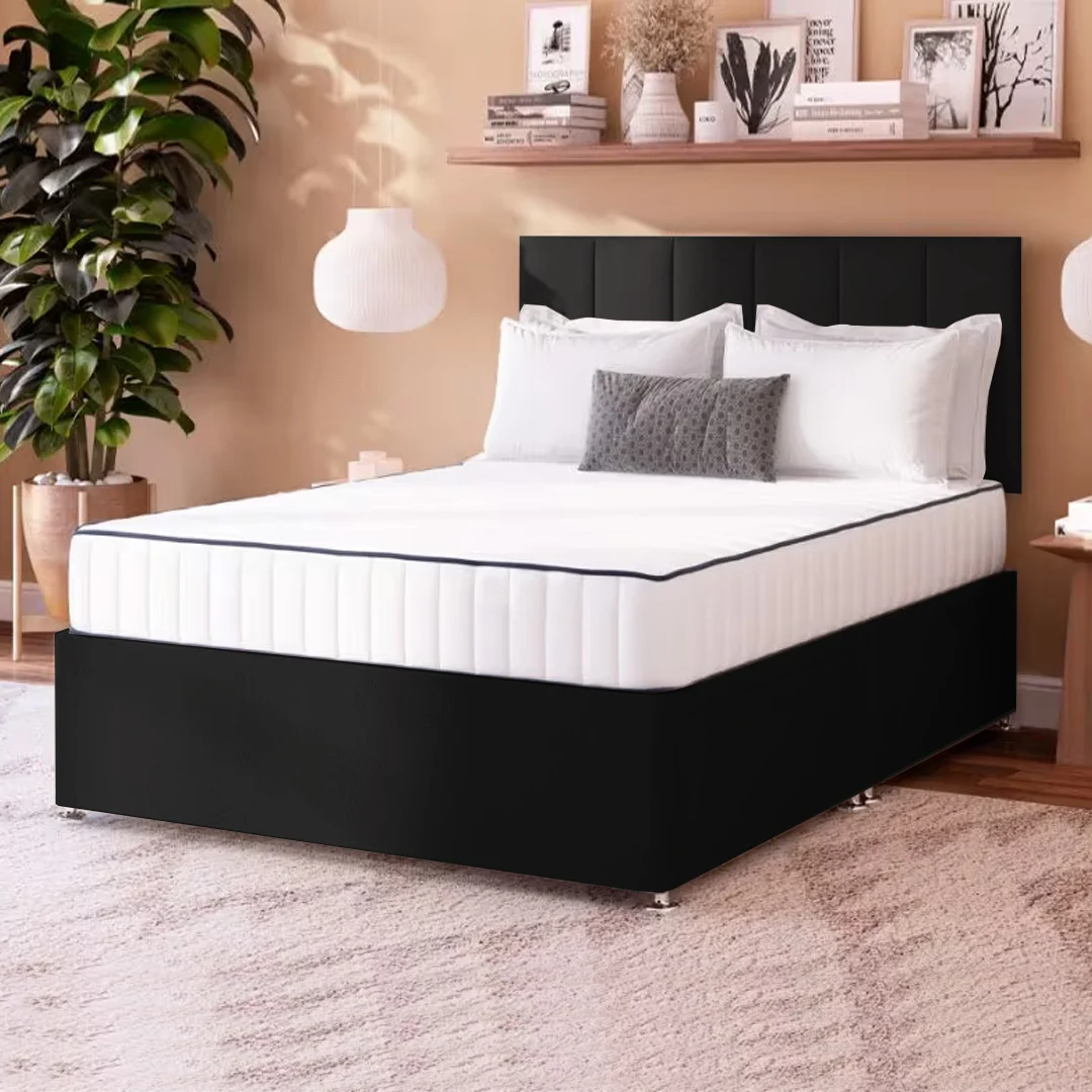 divan bed with mattress with optional storage – headboard divan bed with mattress with optional storage – headboard