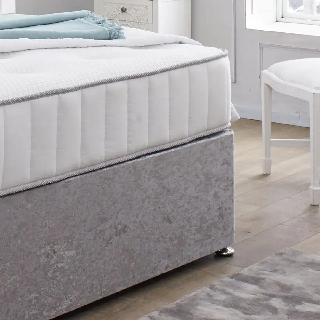 crushed velvet divan bed crushed velvet divan bed