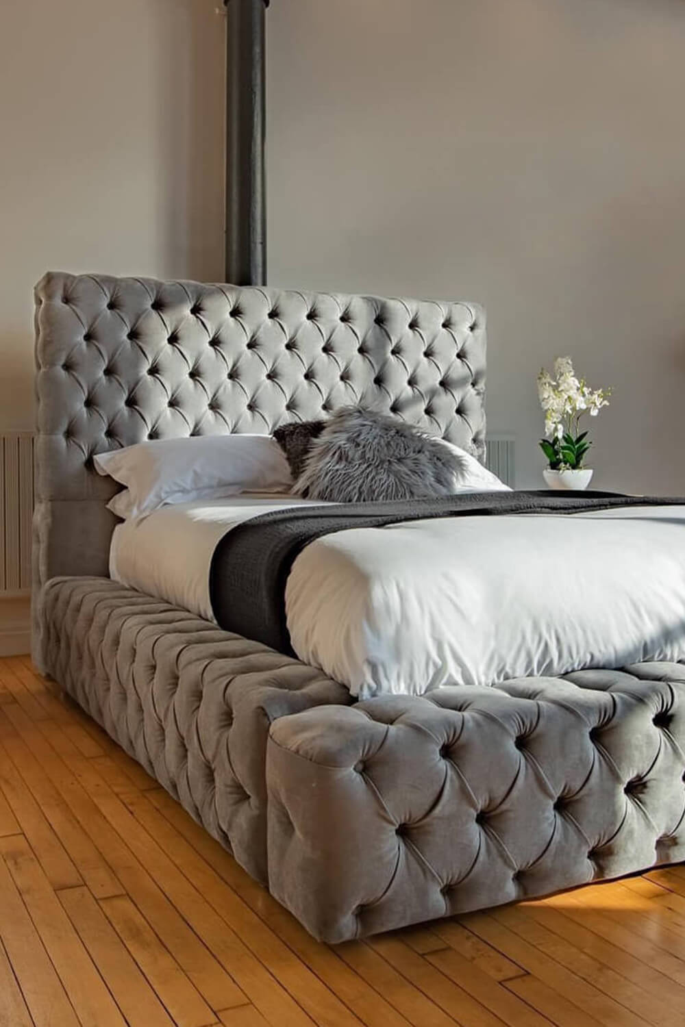 emma ambassador bed frame with velvet upholstery emma ambassador bed frame with velvet upholstery