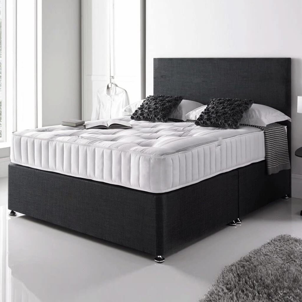 divan bed with mattress with optional storage – headboard divan bed with mattress with optional storage – headboard