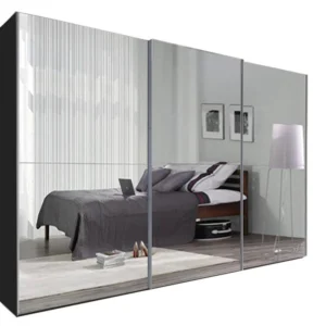 3 door mirrored wardrobe 250 cm blacktexas .webp