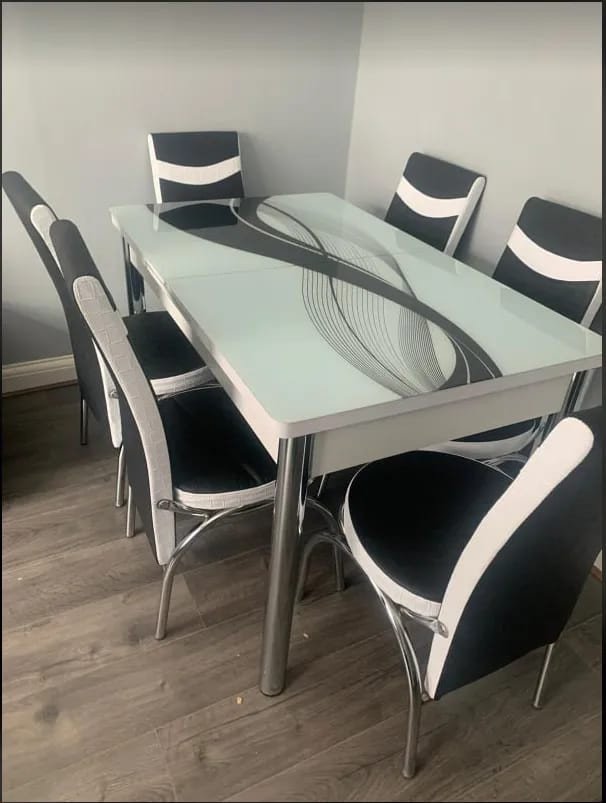 space saving dining table with six chairs black shaded rainbow.jpg space saving dining table with six chairs black shaded rainbow.jpg
